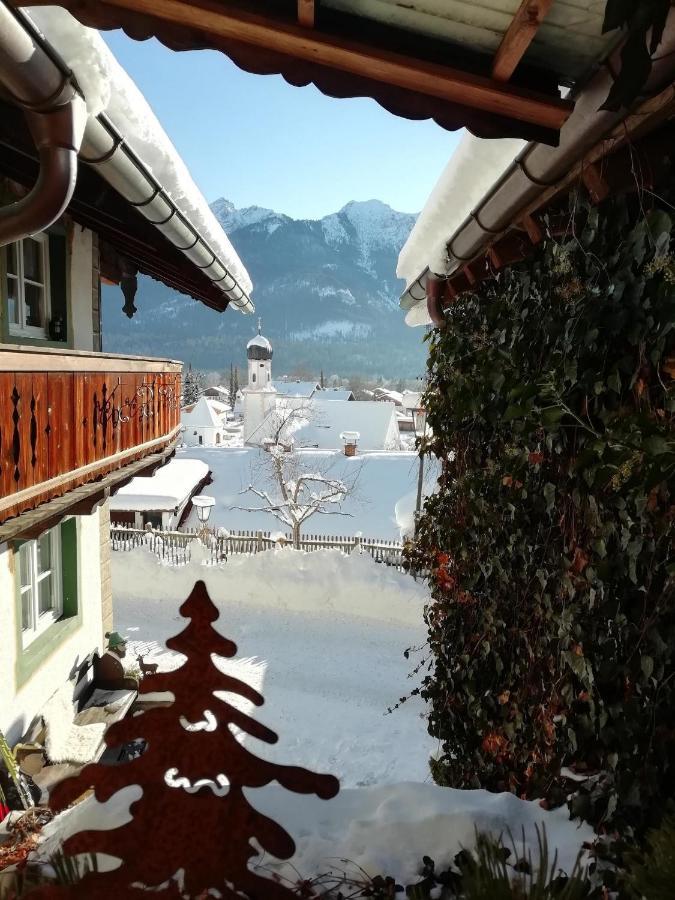 Ferienwohnungen Holler Wallgau Exteriér fotografie