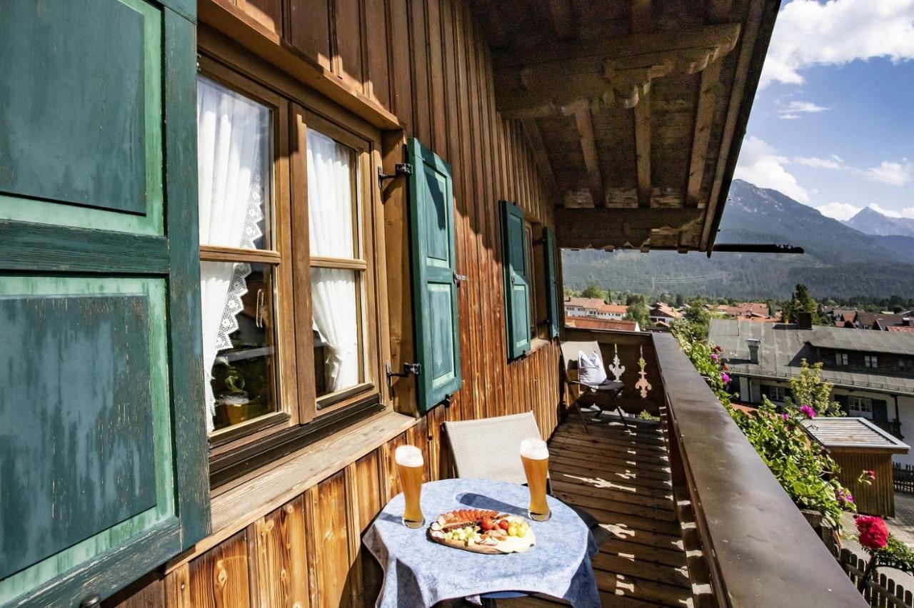 Ferienwohnungen Holler Wallgau Exteriér fotografie