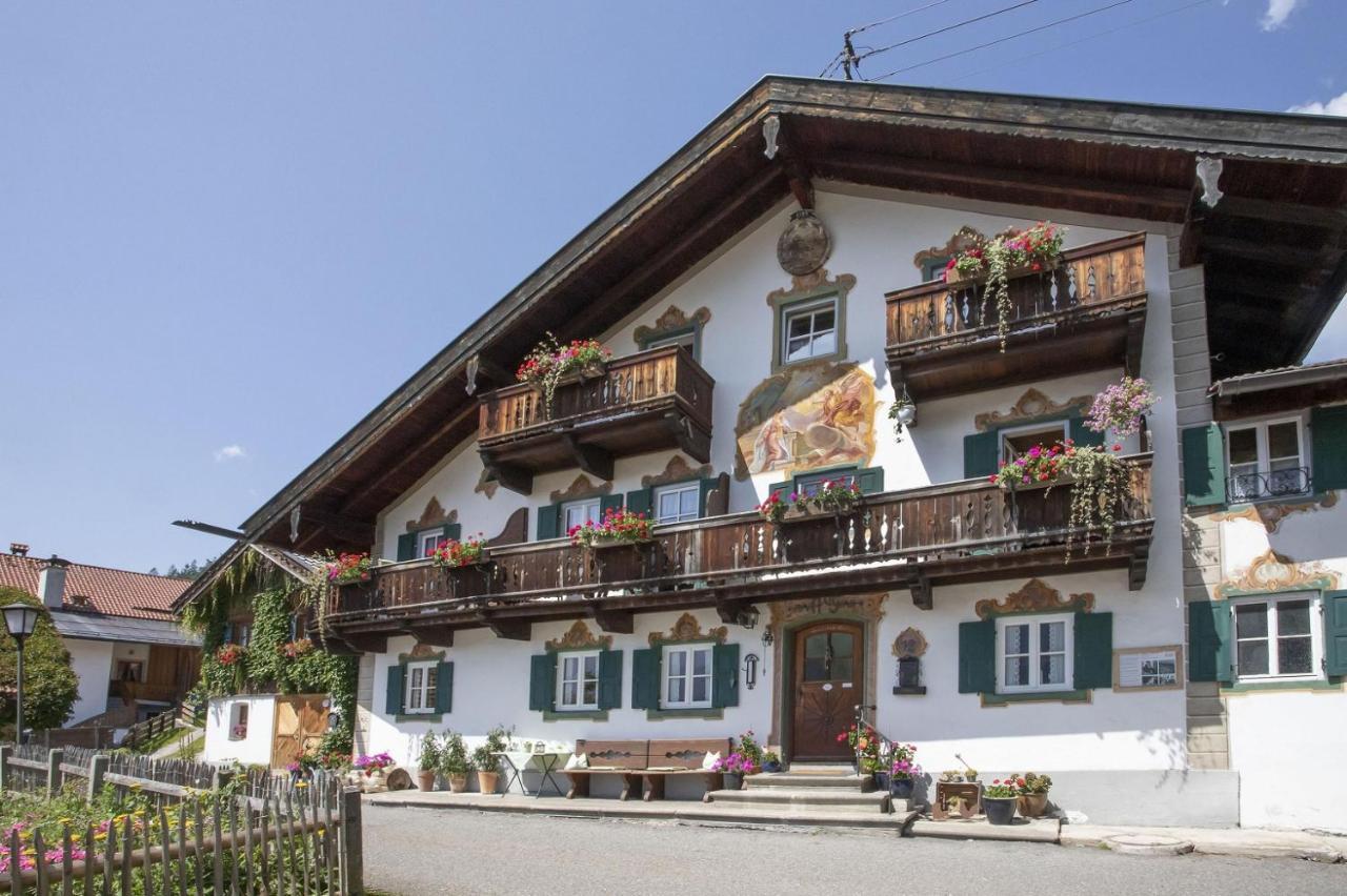 Ferienwohnungen Holler Wallgau Exteriér fotografie
