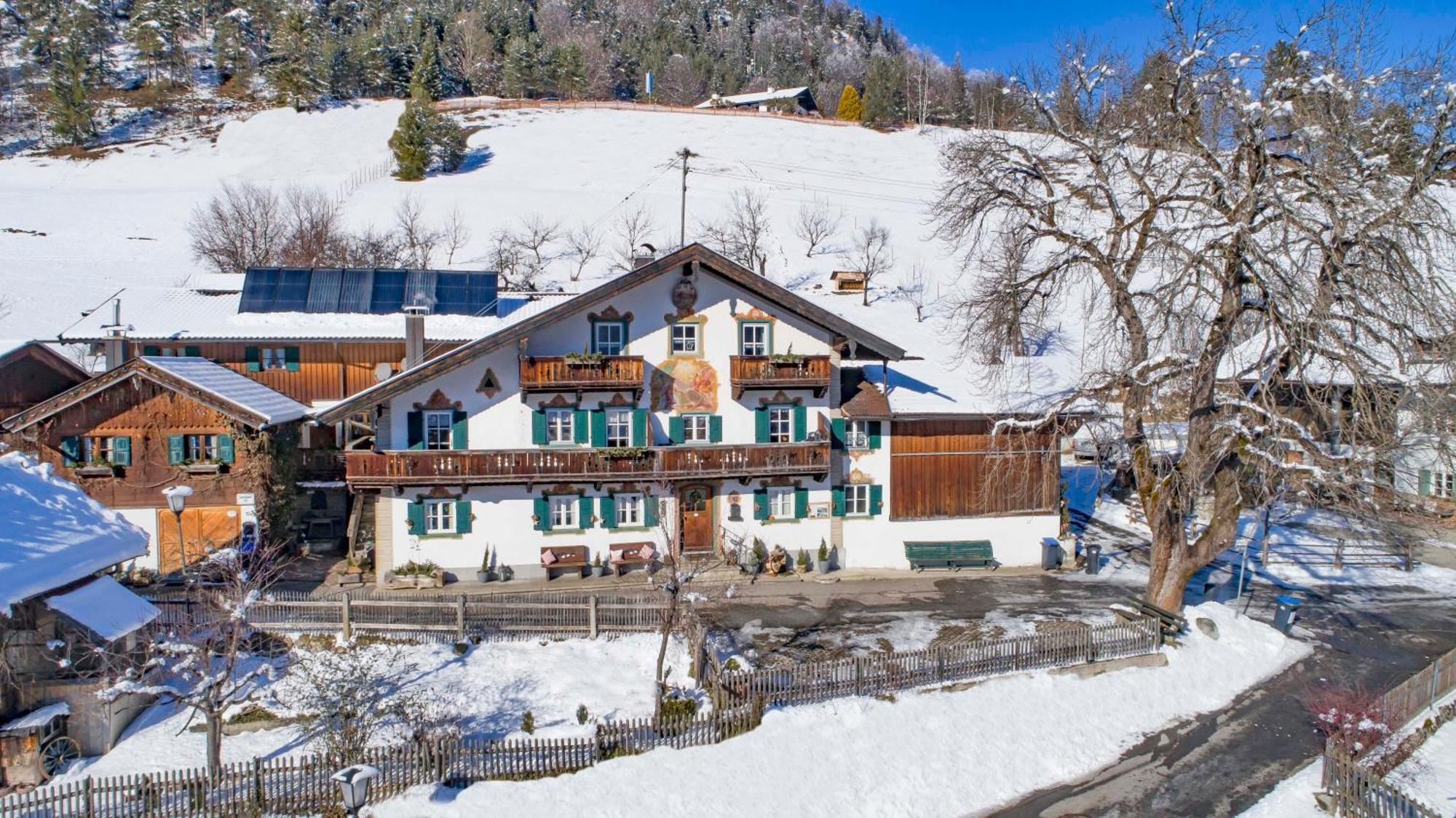 Ferienwohnungen Holler Wallgau Exteriér fotografie